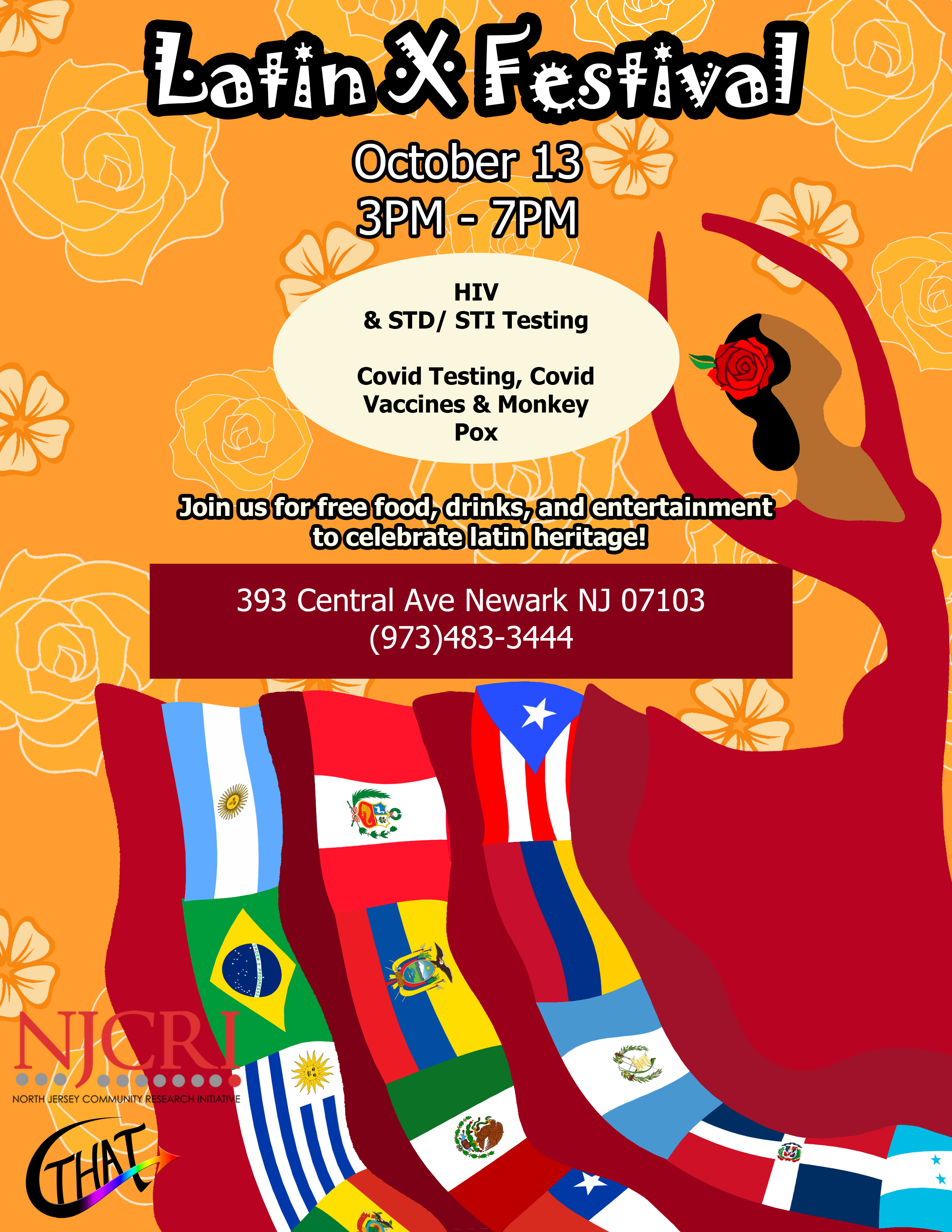 LatinX Festival Poster 2023